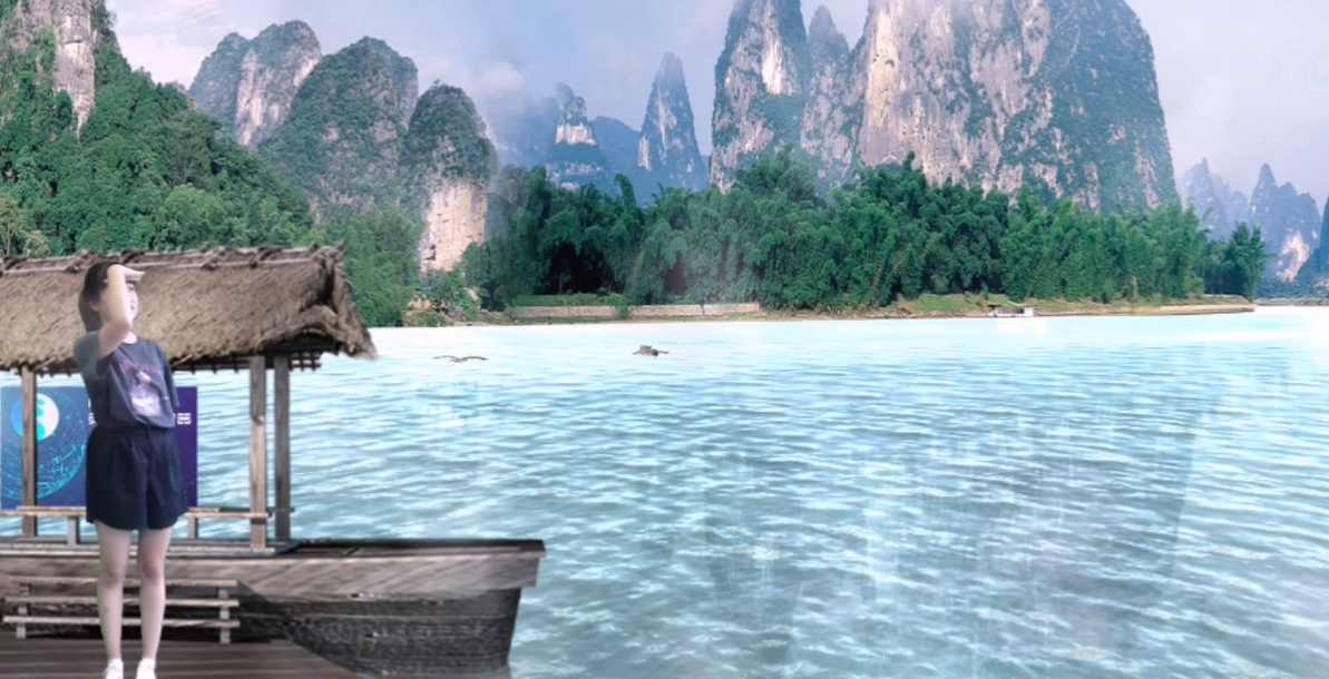 体验虚拟桂林山水